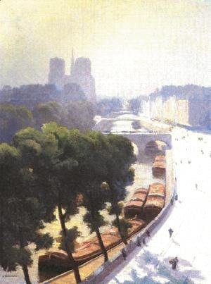 Gustave Caillebotte - View of Paris