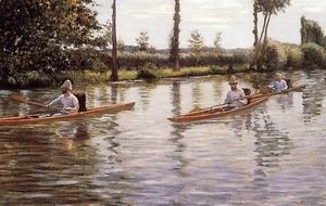 Gustave Caillebotte - The Canoe
