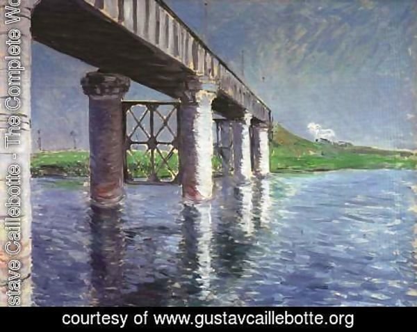 Gustave Caillebotte - The Bridge at Argenteuil