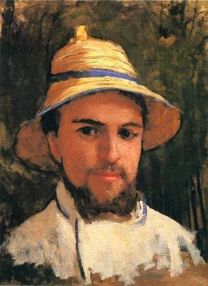 Gustave Caillebotte - Self-Portrait with Pith Helmet