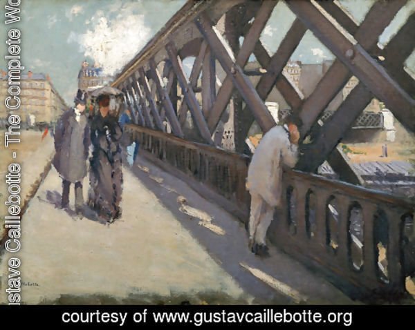 Gustave Caillebotte - Study for Le Pont de l'Europe