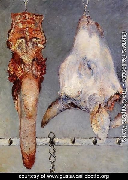 Gustave Caillebotte - Calfs Head And Ox Tongue