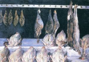 Gustave Caillebotte - Display Of Chickens And Game Birds