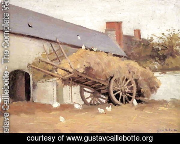 Gustave Caillebotte - Loaded Haycart