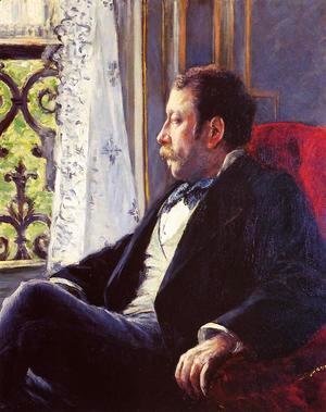 Gustave Caillebotte - Portrait Of A Man2