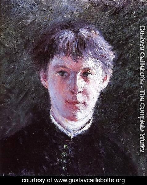 Gustave Caillebotte - Portrait Of A Schoolboy