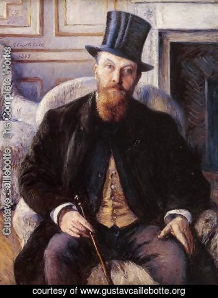 Gustave Caillebotte - Portrait Of Jules Dubois