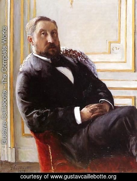 Gustave Caillebotte - Portrait Of Jules Richemont
