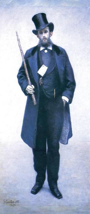 Gustave Caillebotte - Portrait Of Paul Hugot