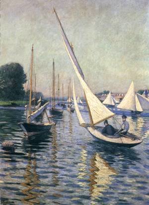 Gustave Caillebotte - Regatta At Argenteuil