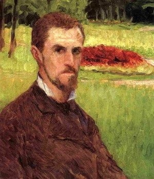 Gustave Caillebotte - Self Portrait In The Park At Yerres