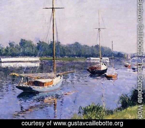 Gustave Caillebotte - The Basin At Argenteuil