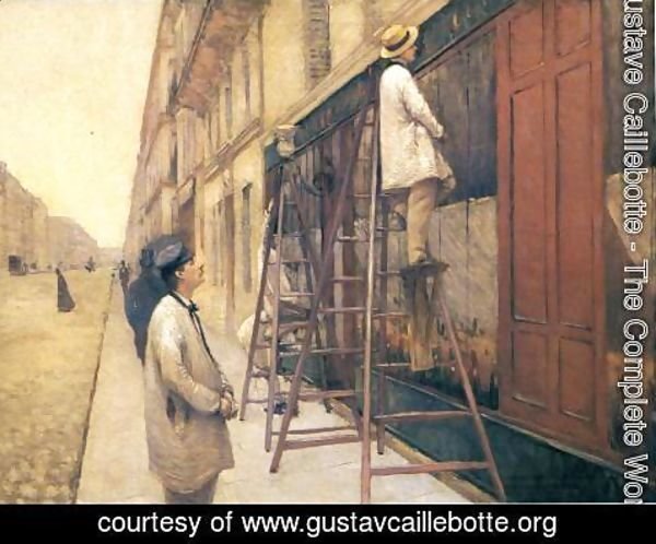 Gustave Caillebotte - The House Painters