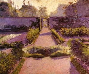 Gustave Caillebotte - The Kitchen Garden  Yerres2