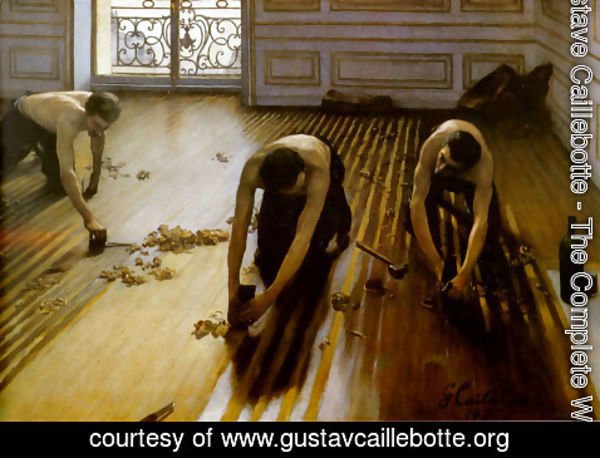 Gustave Caillebotte - The Floor Scrapers 1875