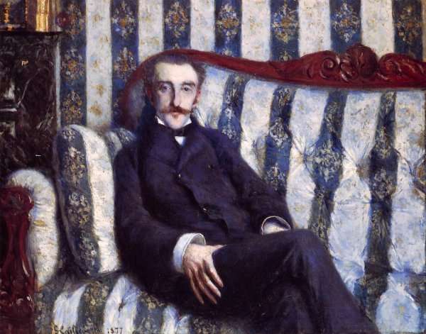Portrait of a Man by Gustave Caillebotte