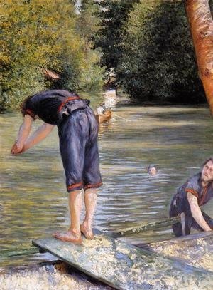 Gustave Caillebotte - Bathers