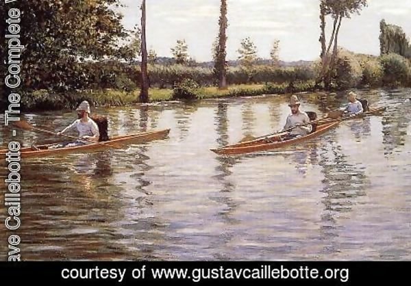 Gustave Caillebotte - Perissoires sur l'Yerres