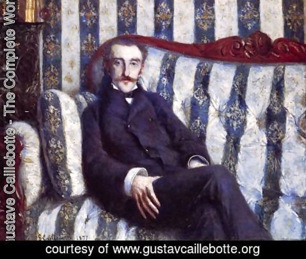 Gustave Caillebotte - Portrait of a Man