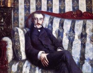 Gustave Caillebotte - Portrait of a Man