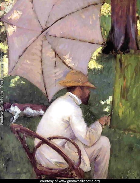 The Painter under His Parasol
