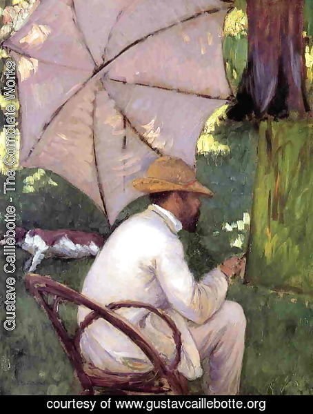 Gustave Caillebotte - The Painter under His Parasol