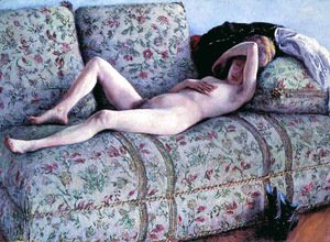 Gustave Caillebotte - Nude woman