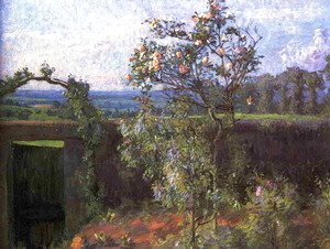 Gustave Caillebotte - Landscape near Yerres 1877