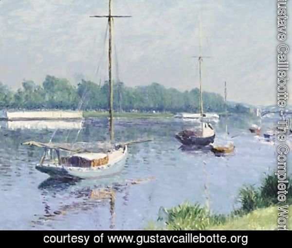 Gustave Caillebotte - Le bassin d'Argenteuil