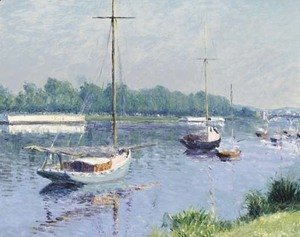 Gustave Caillebotte - Le bassin d'Argenteuil
