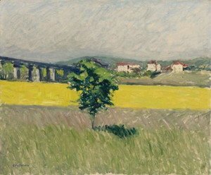 Gustave Caillebotte - Prairie Au Pont D'Argenteuil