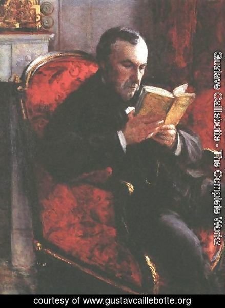Gustave Caillebotte - Portrait of Eugene Daufresne