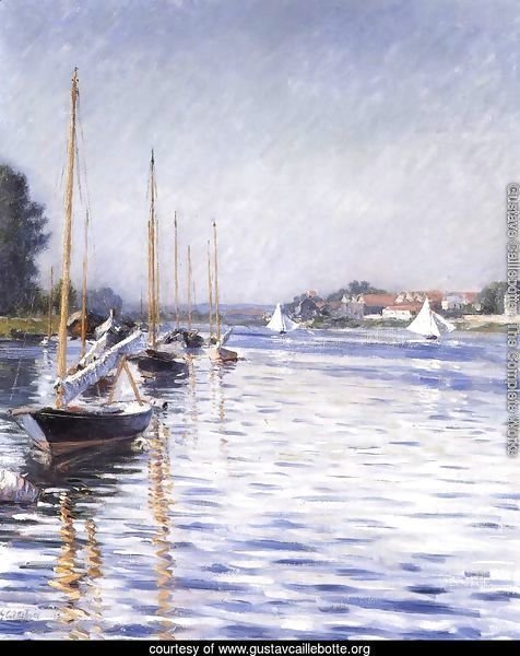 Boats on the Seine at Argenteuil 2