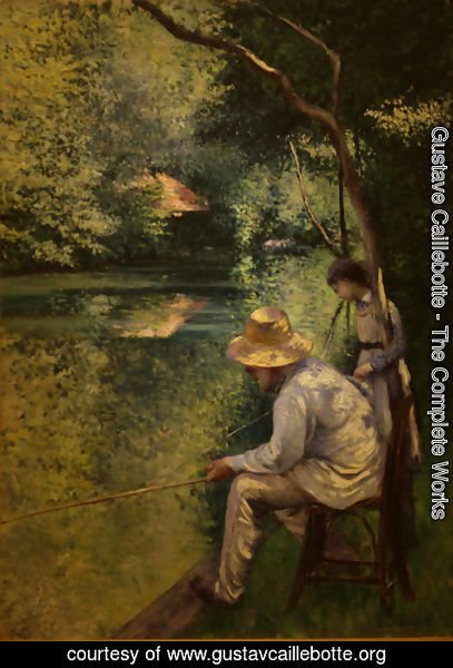 Gustave Caillebotte - Angling