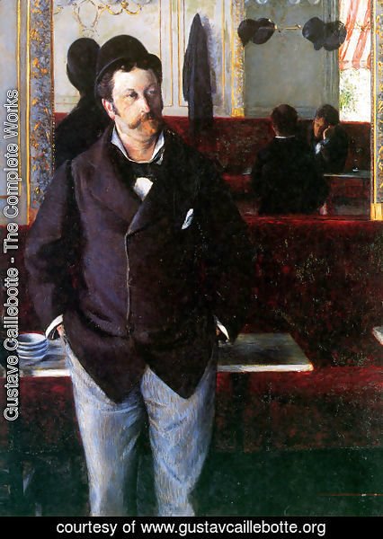 Gustave Caillebotte - At the Cafe, Rouen