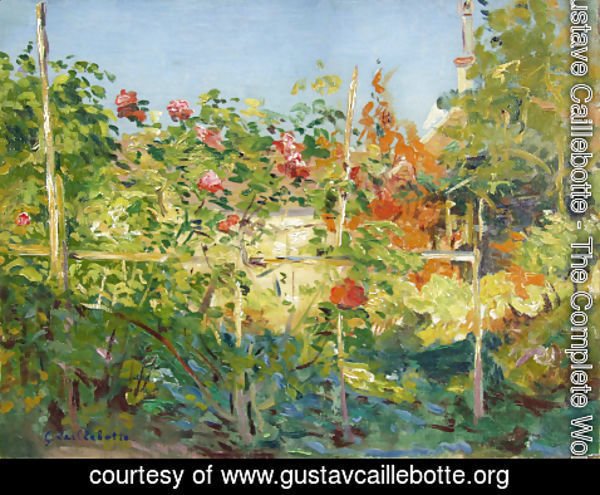 Gustave Caillebotte - Garten in Trouville