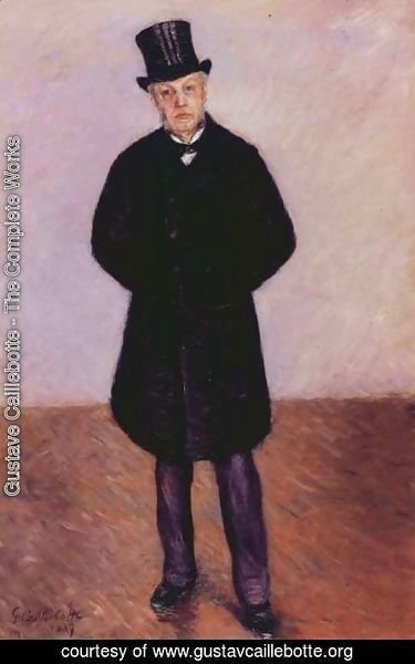 Gustave Caillebotte - Portrait of Jean Daurelle 2