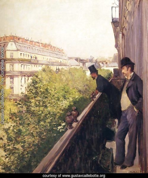A Balcony, Boulevard Haussmann