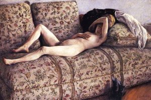 Gustave Caillebotte - Nude on a Couch
