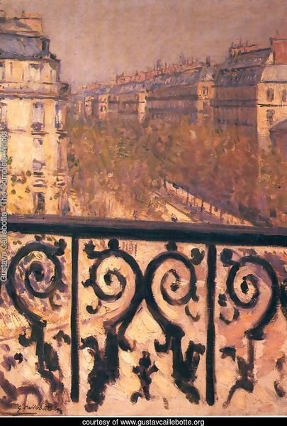 A Balcony In Paris