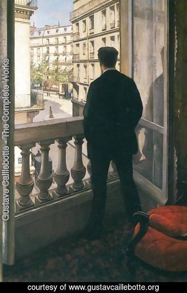 Gustave Caillebotte - A Young Man At His Window