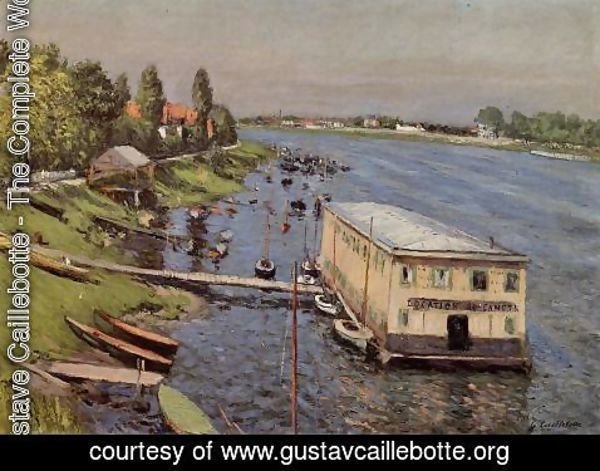 Gustave Caillebotte - Boathouse In Argenteuil