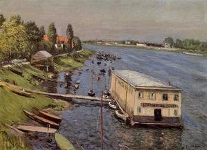 Gustave Caillebotte - Boathouse In Argenteuil