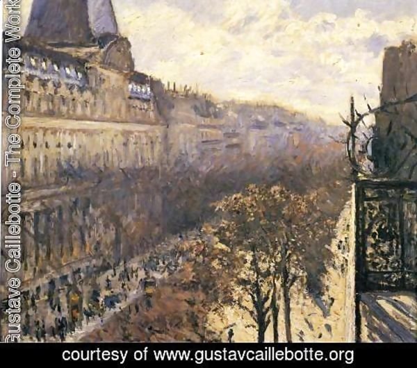 Gustave Caillebotte - Boulevard Des Italiens