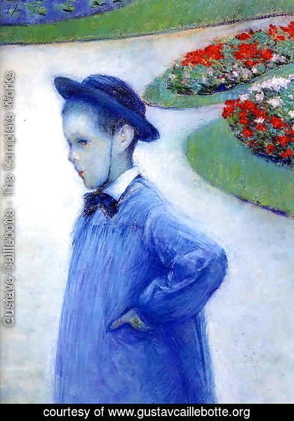 Gustave Caillebotte - Camille Daurelle In The Park At Yerres