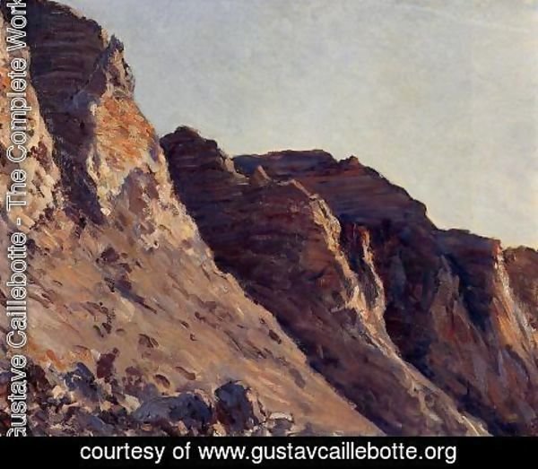 Gustave Caillebotte - Cliff At Villers Sur Mer