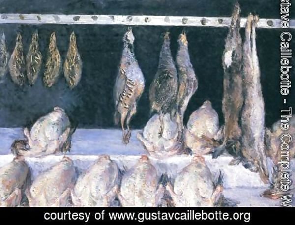 Gustave Caillebotte - Display Of Chickens And Game Birds