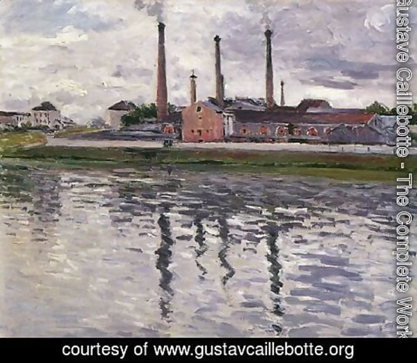 Gustave Caillebotte - Factories At Argenteuil