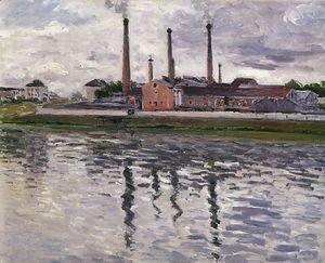 Gustave Caillebotte - Factories At Argenteuil