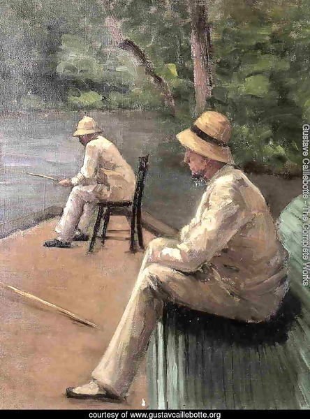Fishermen On The Banks Of The Yerres